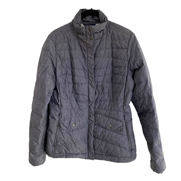 Sierra Designs Gray Woman's DriDown  Jacket Drawstring Hem  Size S - Picture 10 of 15